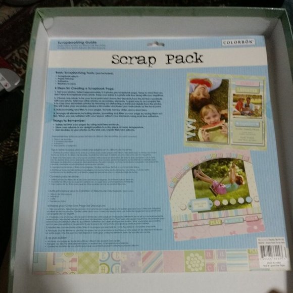Scrap Pack By Colorbok Acid & Lignin Free Over 400 Pieces New. - Picture 2 of 6